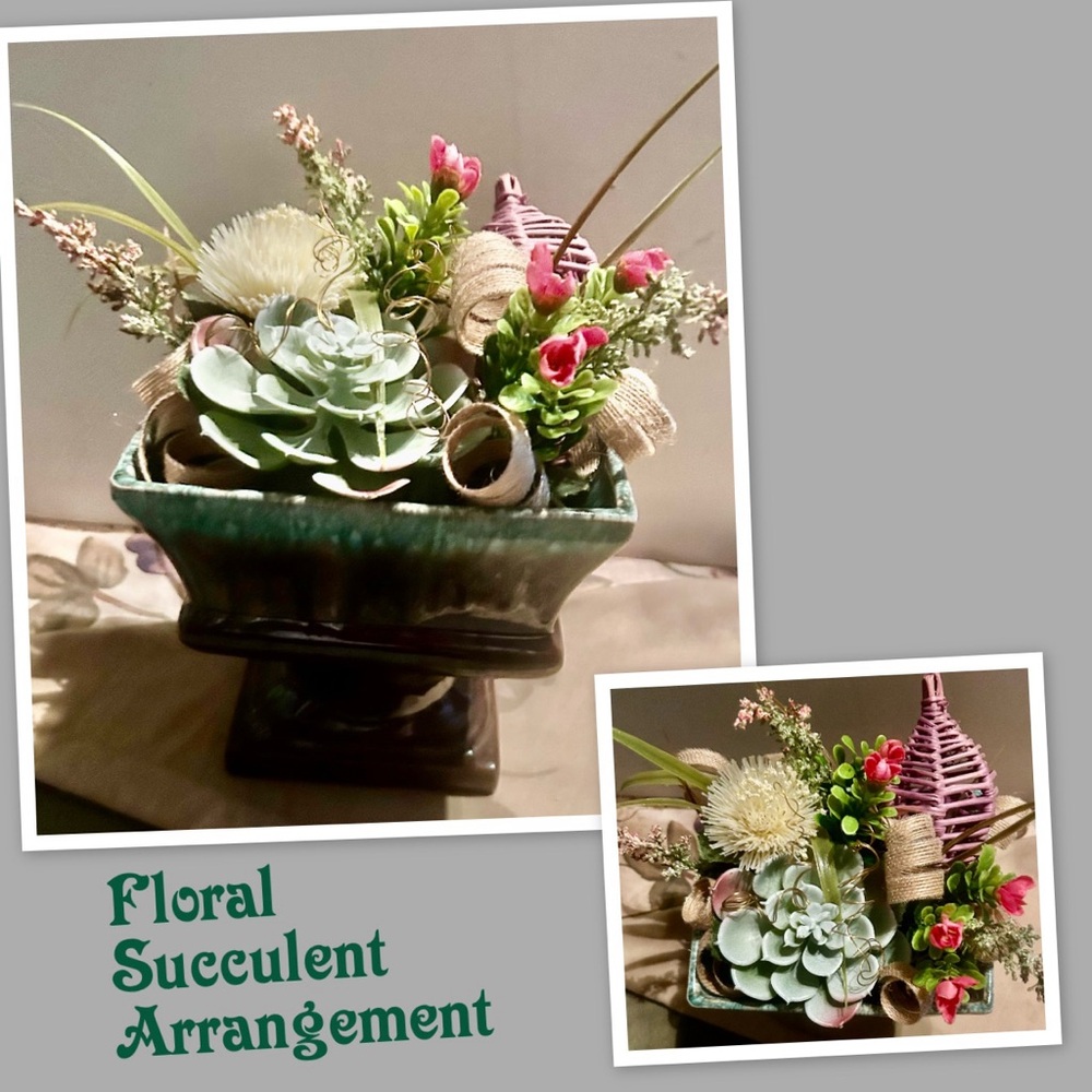 Succulent Floral Arrangement